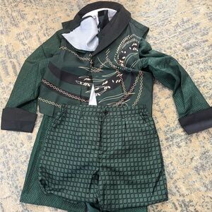 Men’s Wicked wizard Green Costume Set